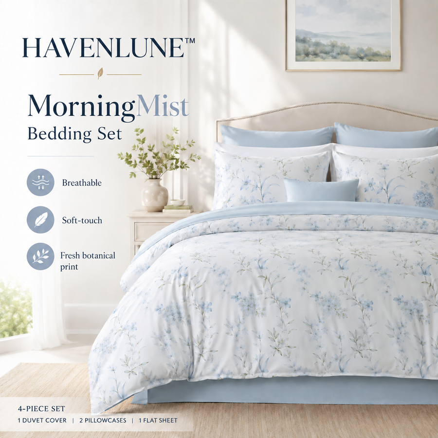 HAVENLUNE™ MorningMist Bedding Set