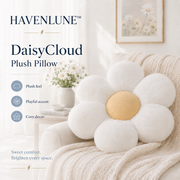 HAVENLUNE™ DaisyCloud Plush Pillow