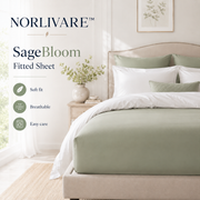 HAVENLUNE™ SageBloom Fitted Sheet