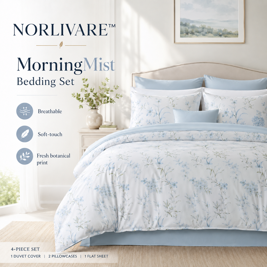 HAVENLUNE™ MorningMist Bedding Set