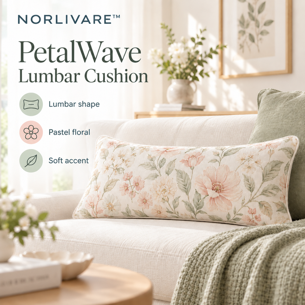 HAVENLUNE™ PetalWave Lumbar Cushion