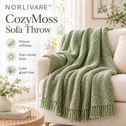 HAVENLUNE™ CozyMoss Sofa Throw