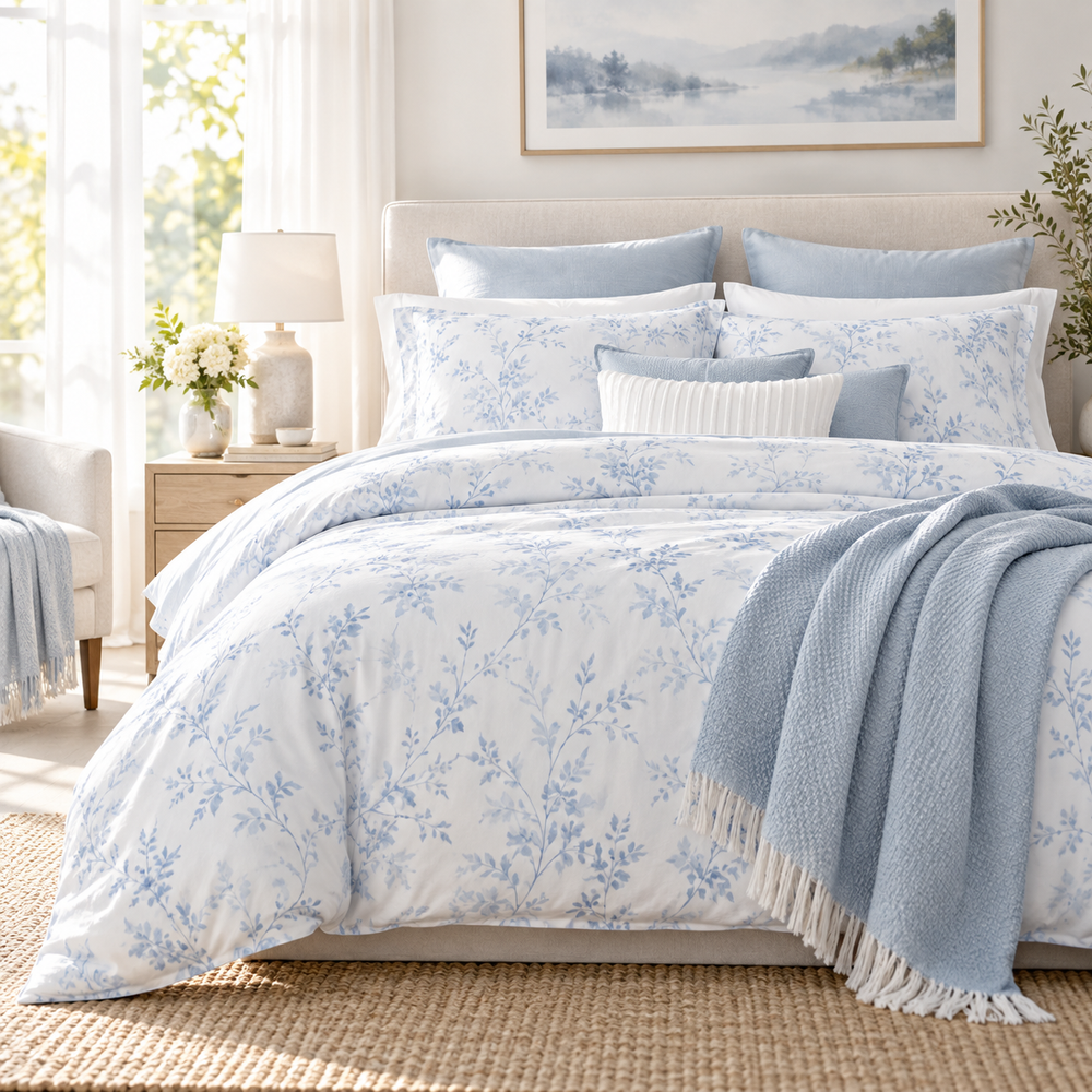 NORLIVARE™ MorningMist Bedding Set