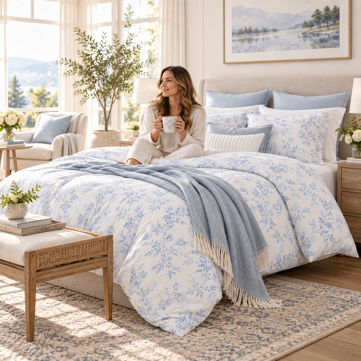 HAVENLUNE™ MorningMist Bedding Set