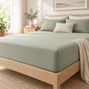 HAVENLUNE™ SageBloom Fitted Sheet