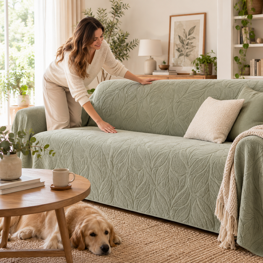 HAVENLUNE™ SoftLeaf Sofa Cover